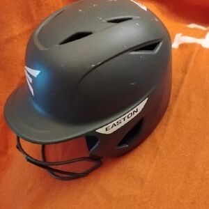 Easton Matte Black Sports Helmet
